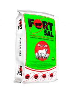 Suplemento Mineral Proteico para Bovinos de Corte Fort Sal Flex